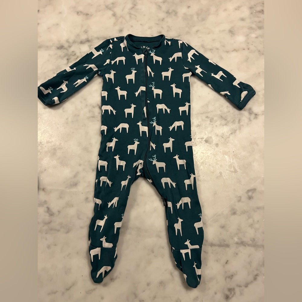 Primary Baby Footie PJ 3-6 Months X2